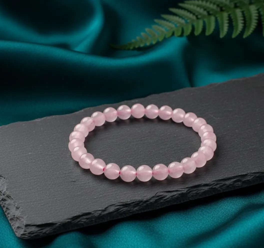 Rose quartz bracelet